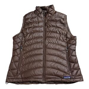 Patagonia Brown Quilted Vest
